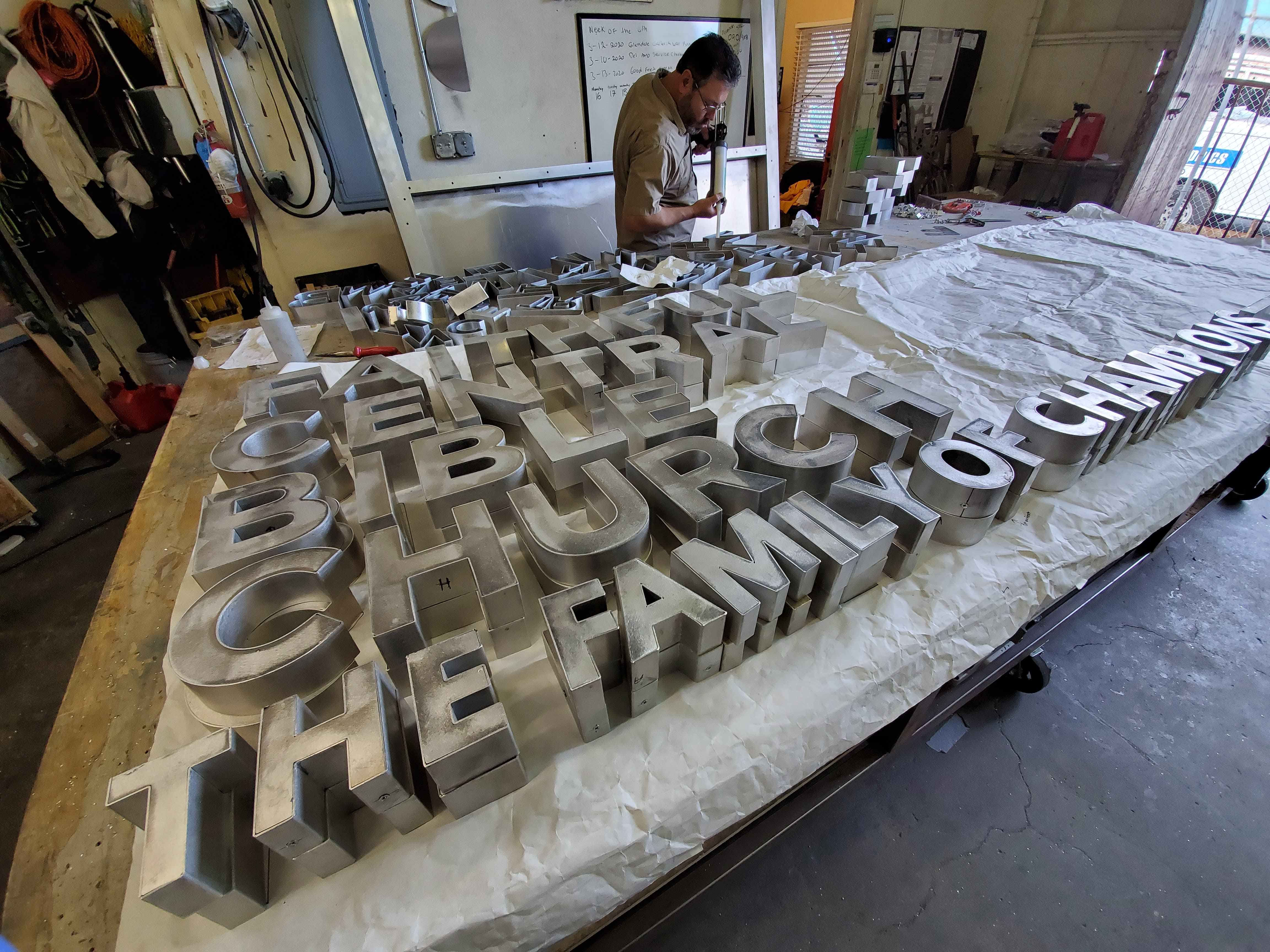 Custom Sign Fabrication Services